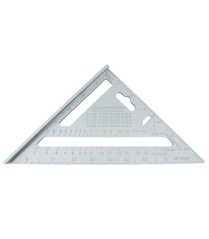 ESCUADRA CARPINTERO DE ALUMINIO 7PULG