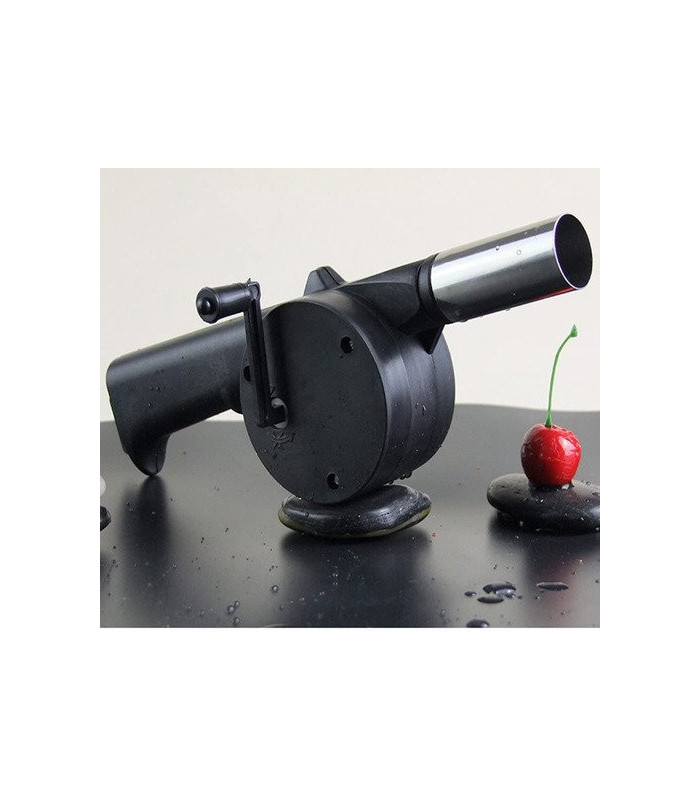 Ventilador manual para encendido de carbon