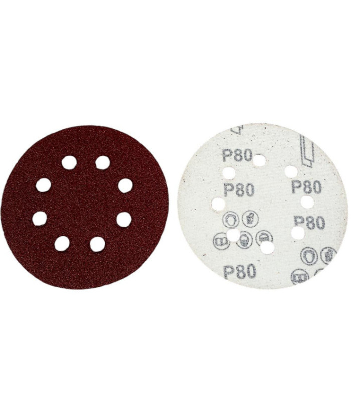 LIJA VELCRO 121MM 5  G80