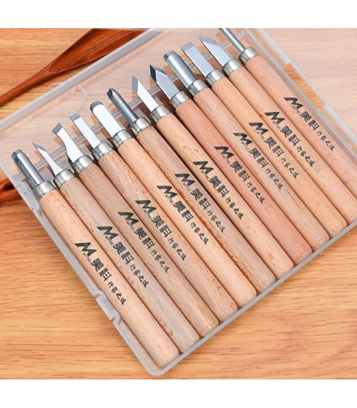 Juego de gubias 12pc MYTEC