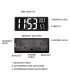 RELOJ ELECTRONICO DS-3808L 35x15CM