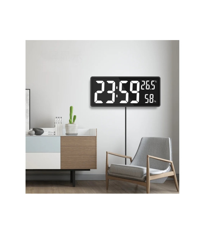 RELOJ ELECTRONICO DS-3808L 35x15CM