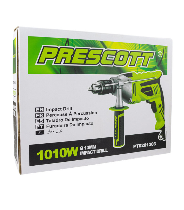 TALADRO DE IMPACTO 13MM 1010W PRESCOTT