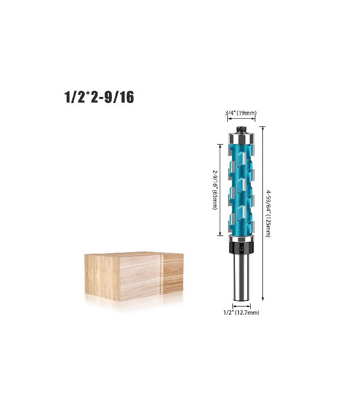 Fresa copiadora multifilo v1/2 19x65mm