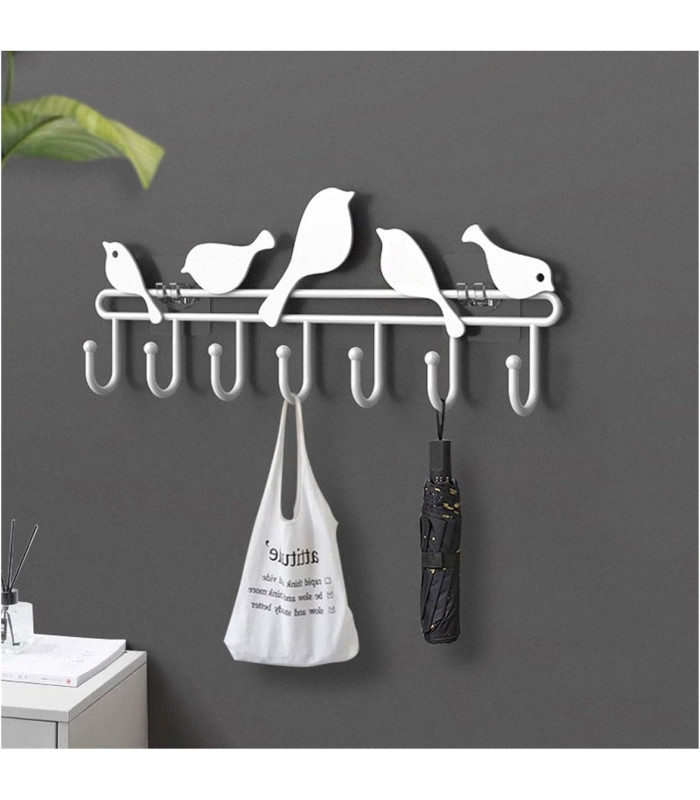 GANCHO PAJAROS 7CABEZA 46CM