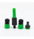Set de acople para manguera 1/2 4pc GARDEN