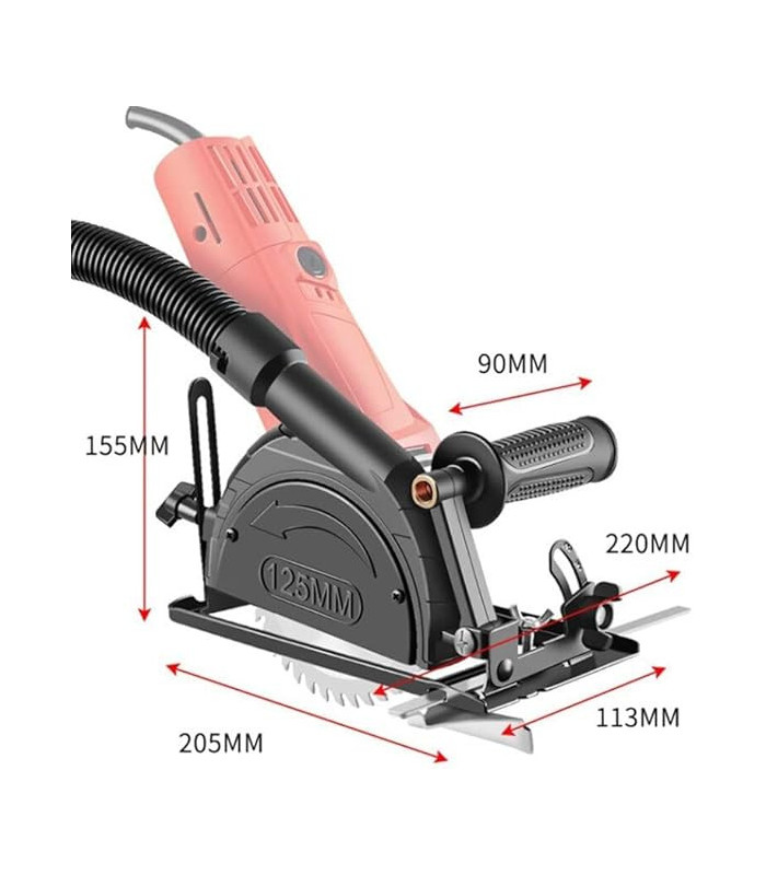 Soporte guia amoladora