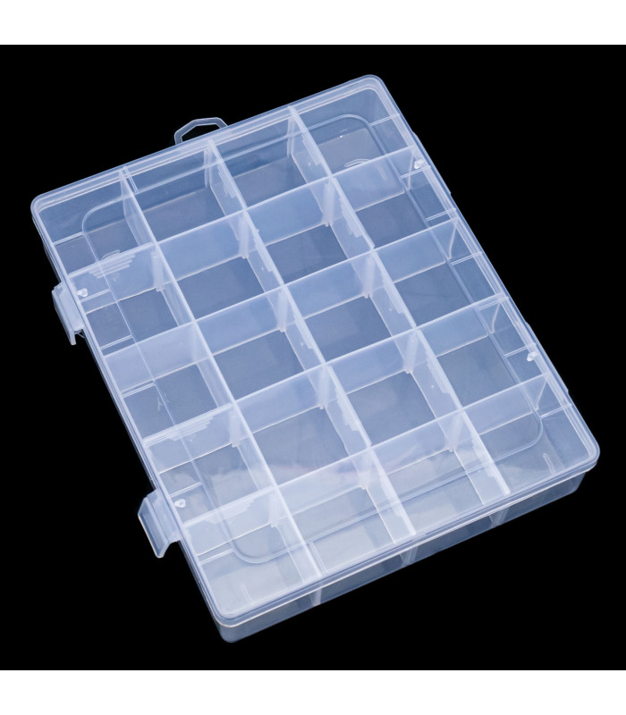Caja organizador 20 diviciones 20x16.5cm