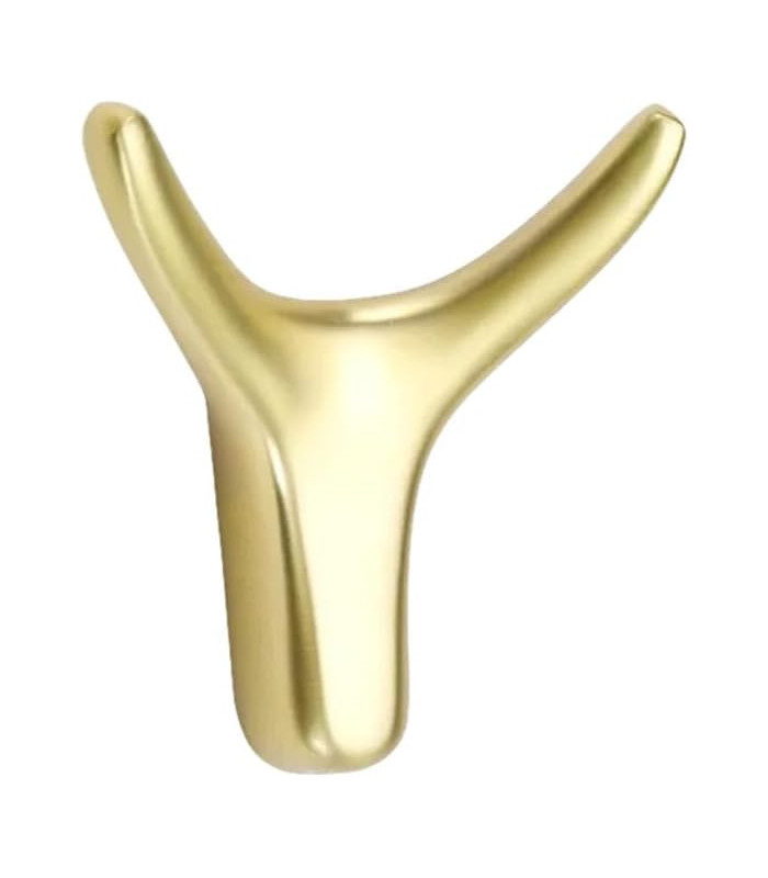 Gancho toro de aluminio color dorado