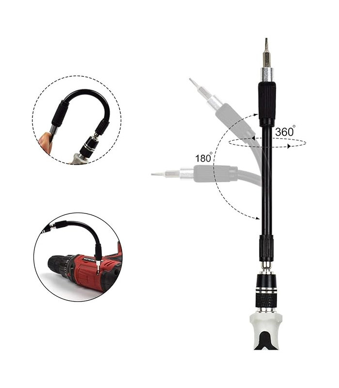 Kit de destornillador desmontaje 115pc