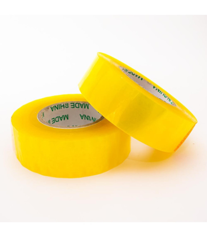 Cinta ancha amarillo 500mt