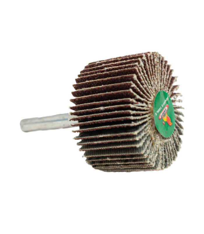 Rueda flap lija 40x25x6mm gr80 WYNNS