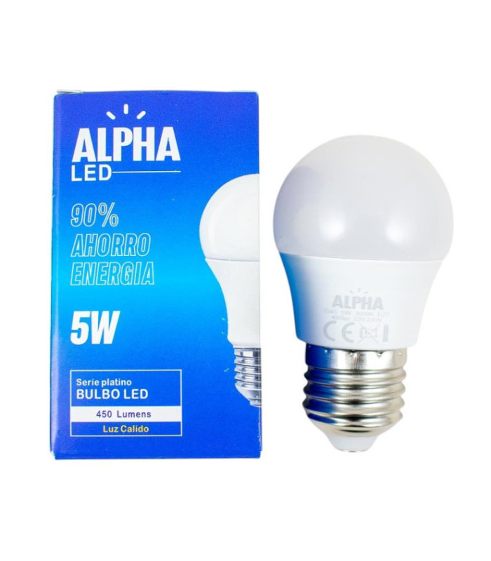 FOCO LED ALPHA CALIDO 5W