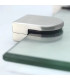 Soporte clip para vidrio 24x42x64mm
