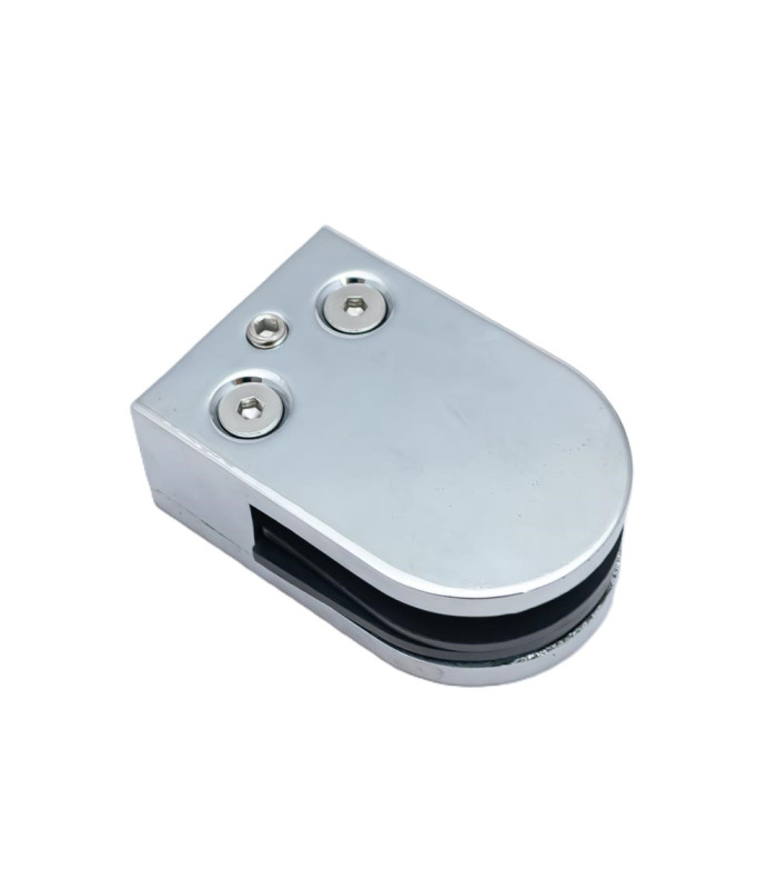 Soporte clip para vidrio 24x42x64mm