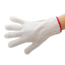 Guante de trabajo blanco liso
