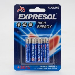 Pila 3A alcaline 4pc EXPRESOL