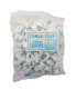 Grampa para cable cuadrado 10mm 100pc