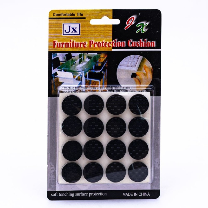 Goma para pata de muebles redondo 32pc