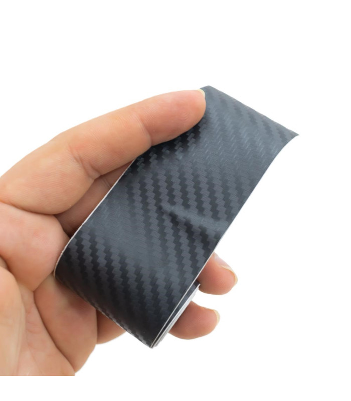 Adhesivo fibra de carbono negro 4x3m