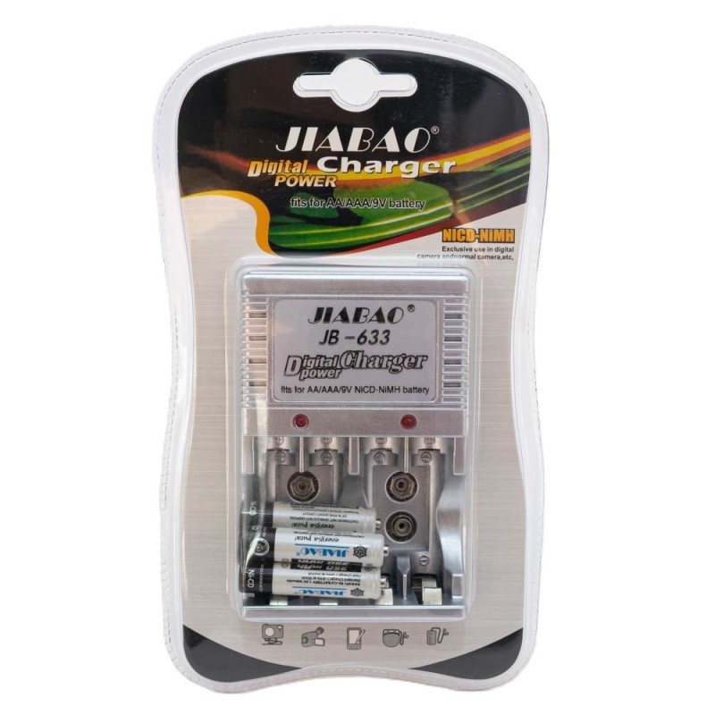Cargador con pila recargable jb-633