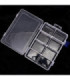 Caja 8 compartimientos transparente