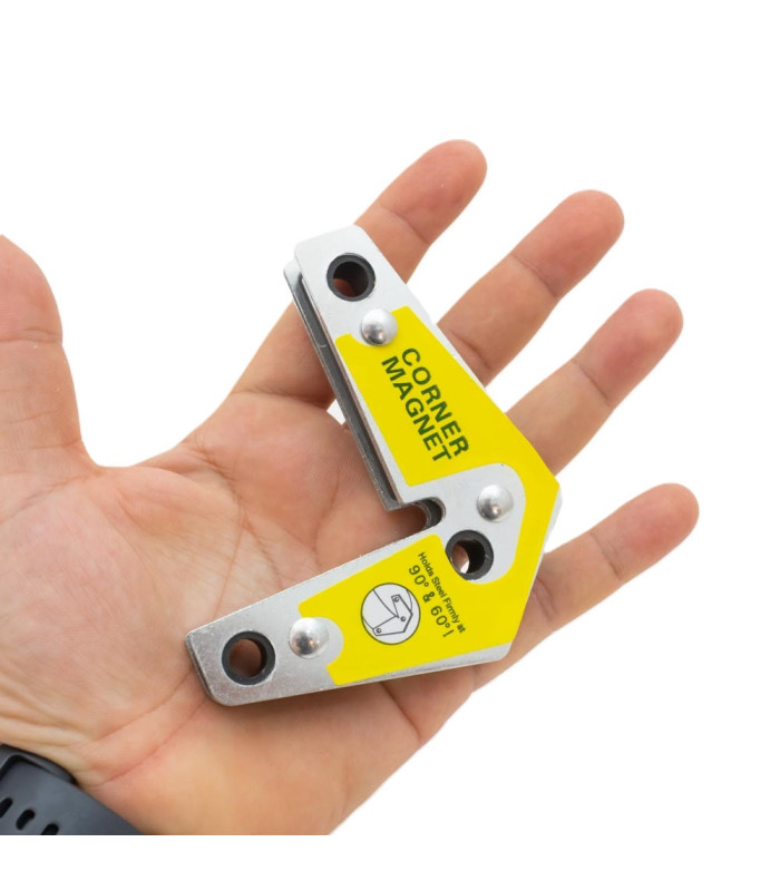 Escuadra magnetica 90°-60°