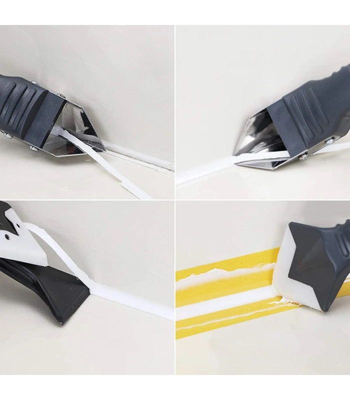 Raspador de silicona multiangulo