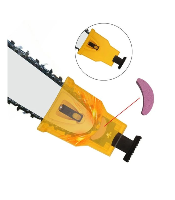 Afilador de cadena para motosierra