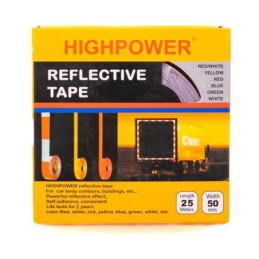 Cinta reflectiva 25mt HP1498