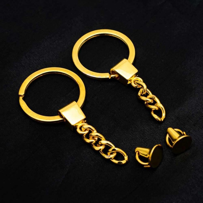 Argolla accesorio para llavero 5pc