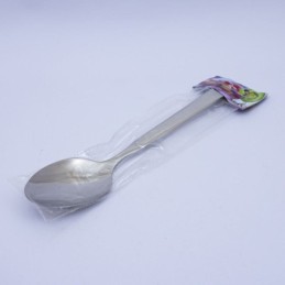 Cuchara de aluminio mango curvado