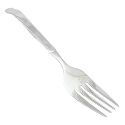 Tenedor de aluminio mango curvado