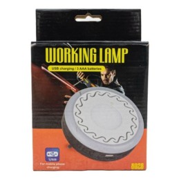 Luz de emergencia USB/PILA