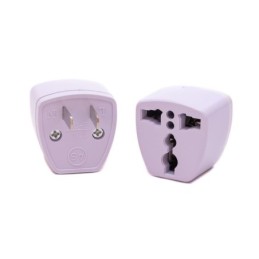 Adaptador enchufe recto