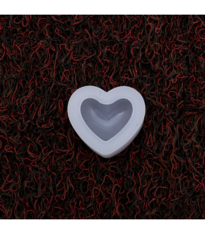 Molde de silicona corazon 40x50mm