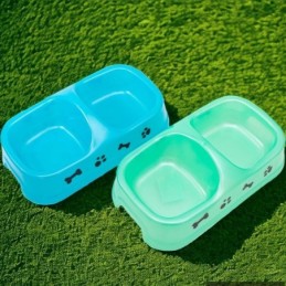 Plato doble para mascota 24cm