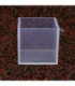 Molde de silicona cubo transparente 75x75mm