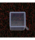 Molde de silicona cubo transparente 25x25mm