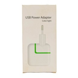 Cargador usb con luz led