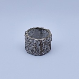 Plantera de ceramica forma tallo 9.5x7.5cm