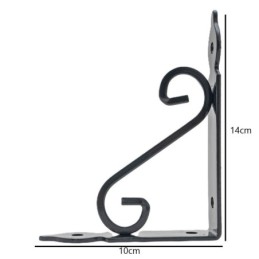 Soporte angulo de metal 14x10cm EXPRESS