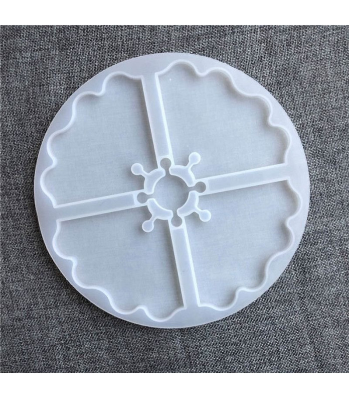 Molde de silicona individual irregular 22.5cm