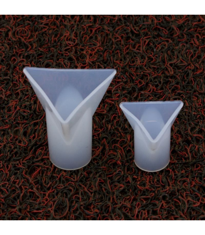 Molde de silicona piramide 2pc 40mm y 60mm