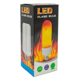 Luz led flama artificial