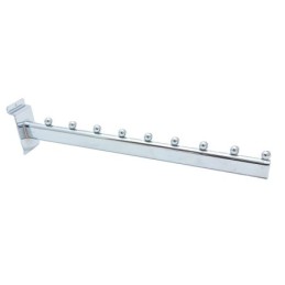 Gancho para ropa recto 9puntos 40cm
