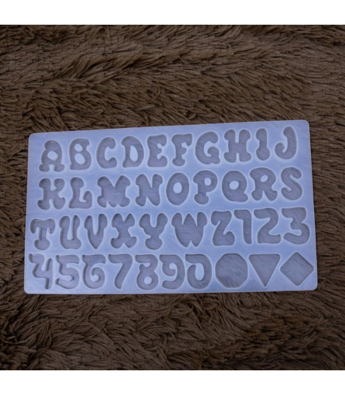 Molde de silicona abc grafity 25.5x15cm