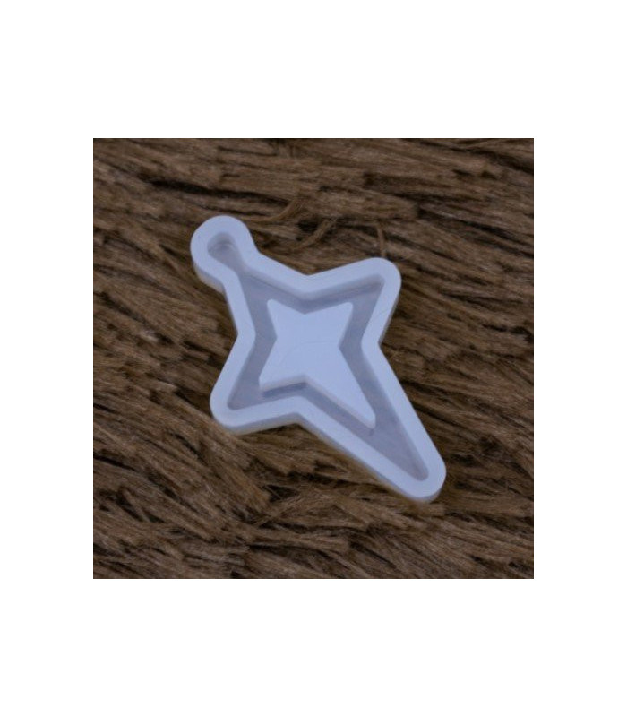 Molde de silicona estrella 4cm