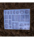 Molde de silicona colgantes y formas 210x160mm