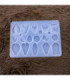 Molde de silicona dijes y formas varias 170x125mm